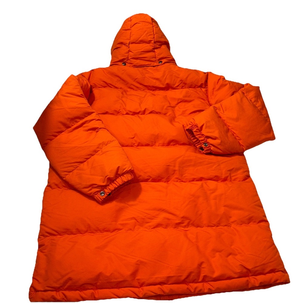 Polo Ralph Lauren Boulder Down Puffer Coat Orange Men's Size MEDIUM NWT‎  $498 - Picture 6 of 8